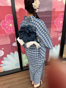 奈良の着付け教室大和美流着物学院「燈花会浴衣着付け　本番」