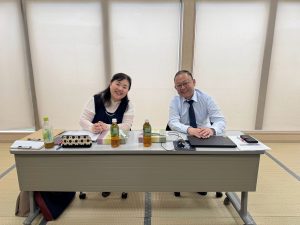 奈良教室大和美流着物学院「着装士説明会＆講習会」ランチタイム懇親中