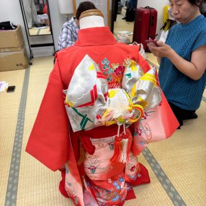 奈良の着付け教室大和美流着物学院「七五三着付け講習会」