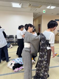 奈良教室大和美流着物学院「着装士説明会＆講習会」講習編