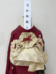 奈良の着付け教室「大和美流着物学院」2026年創作帯結びコンテストエントリー作品