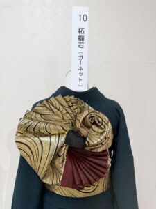 奈良の着付け教室「大和美流着物学院」2026年創作帯結びコンテストエントリー作品